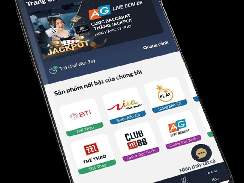 Trò chơi Blackjack trực tiếp: Đại Sảnh VIP