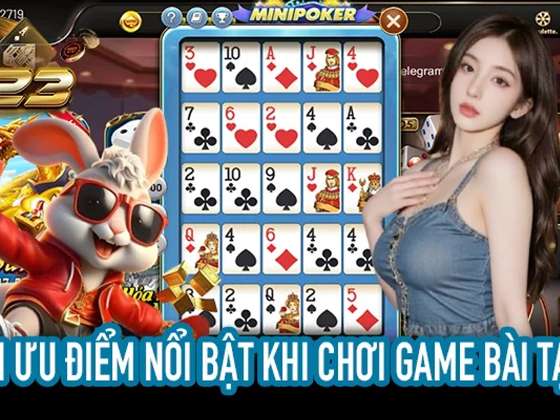 Trò chơi sòng bạc trực tuyến tại 123b với baccarat, roulette