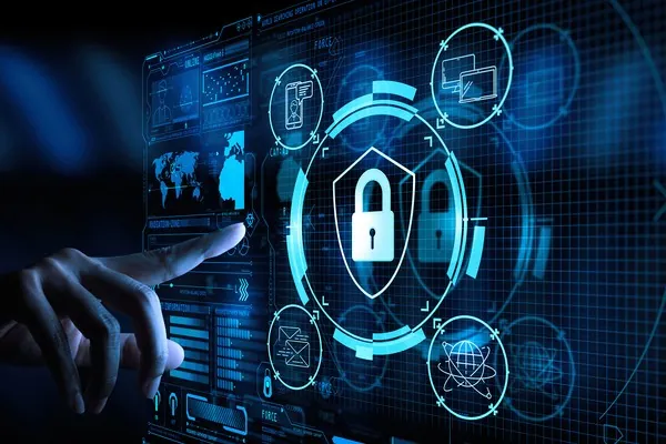 Biểu tượng GDPR và bảo vệ dữ liệu của 123b